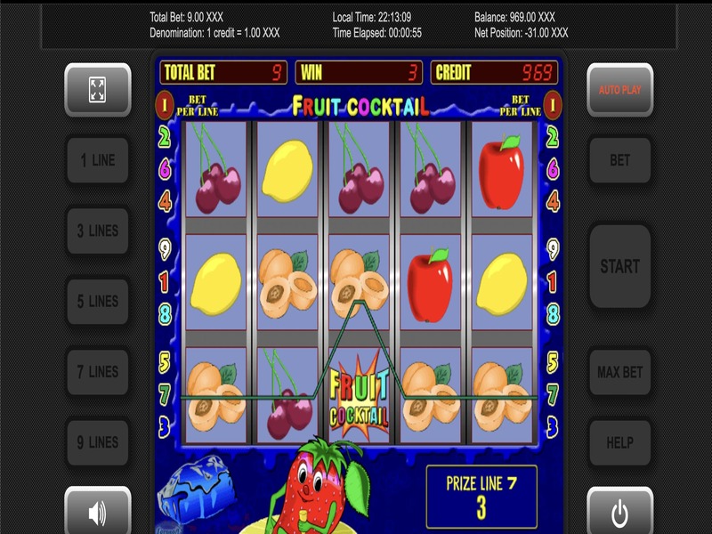 Pros and cons of Fruit Cocktail slot